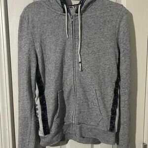 Victorias secret pink zip up hoodie